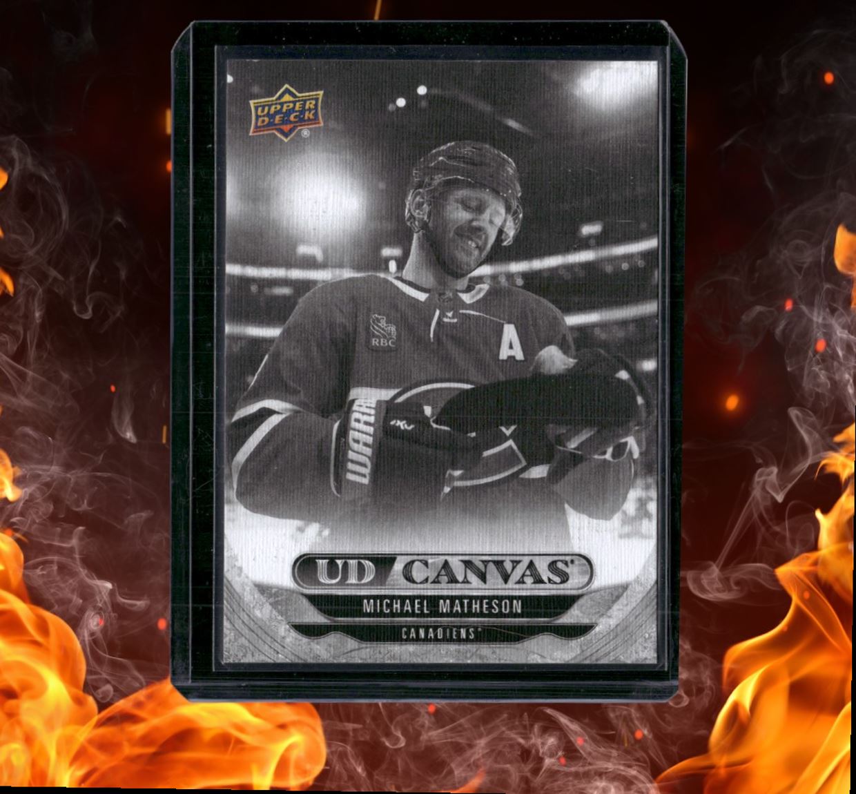 2024-25 Upper Deck Michael Matheson Canvas Black & White #C165