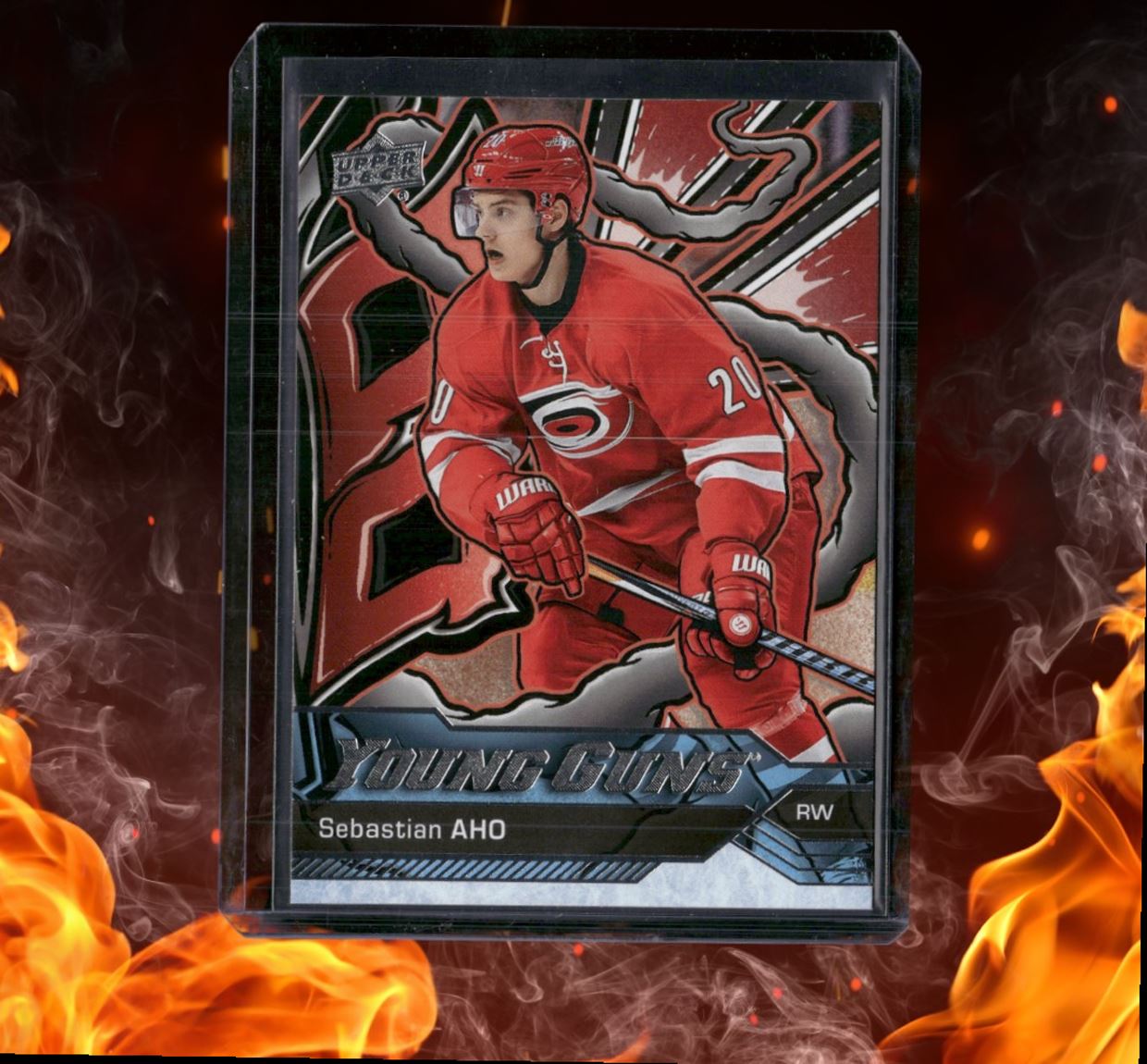 2024-25 Upper Deck Sebastian Aho Young Guns Renewed #210