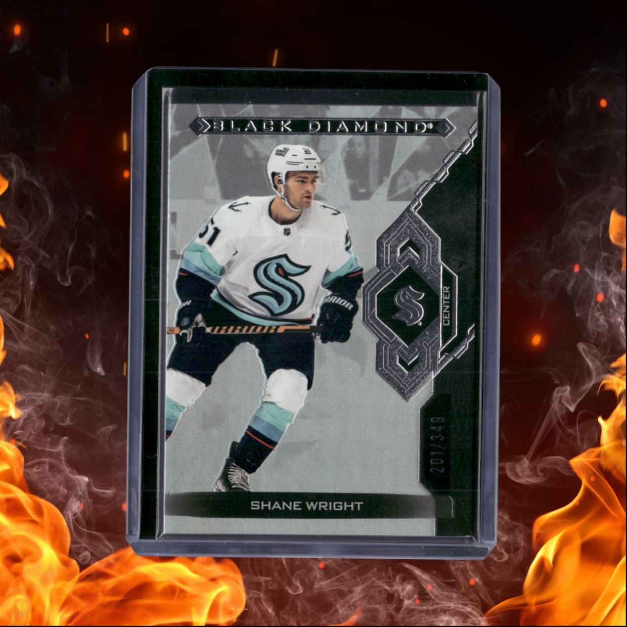 2022-23 Upper Deck Black Diamond Shane Wright Rookie 201/349 #BDB-SW
