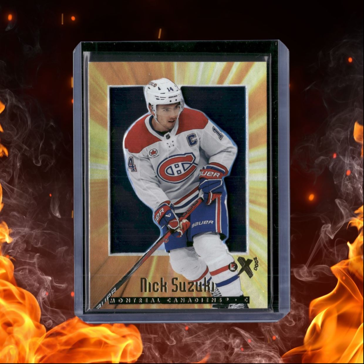 2023-24 SkyBox EX 2000 Nick Suzuki (B) #57