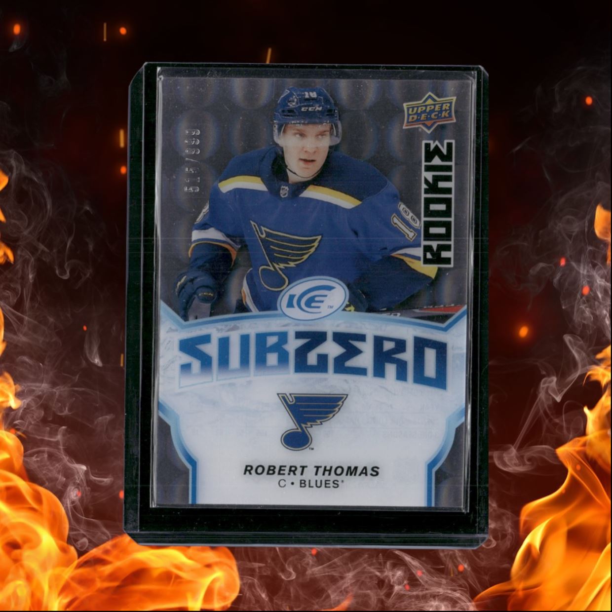 2018-19 Upper Deck Ice Robert Thomas Sub Zero Rookie 515/999 #SZ-34
