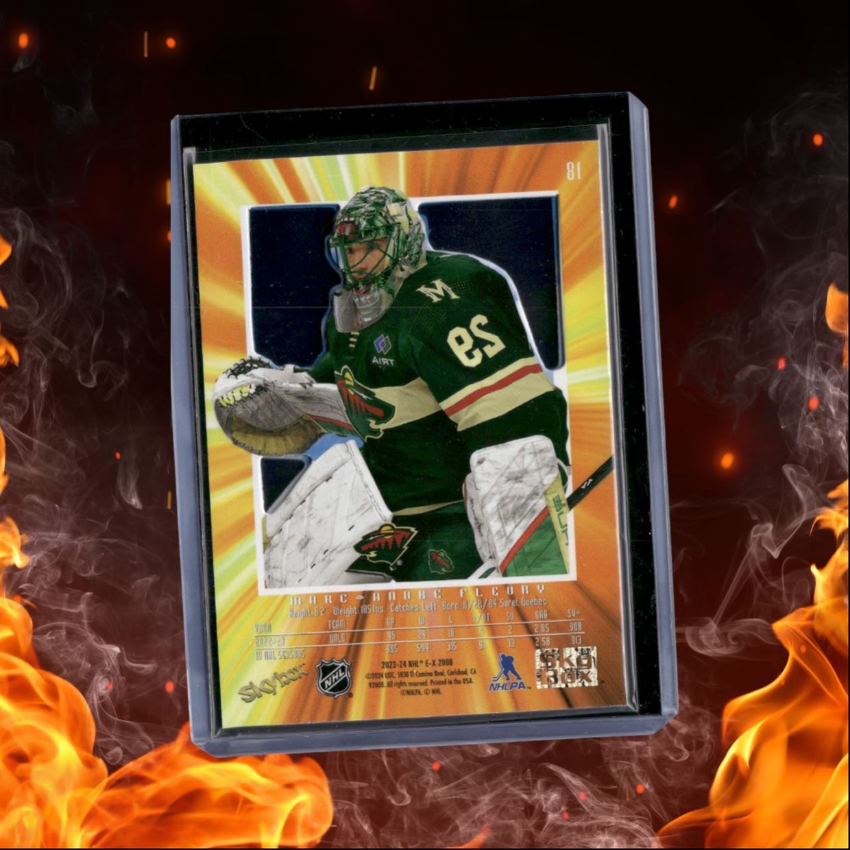 2023-24 SkyBox EX 2000 Marc-Andre Fleury #81