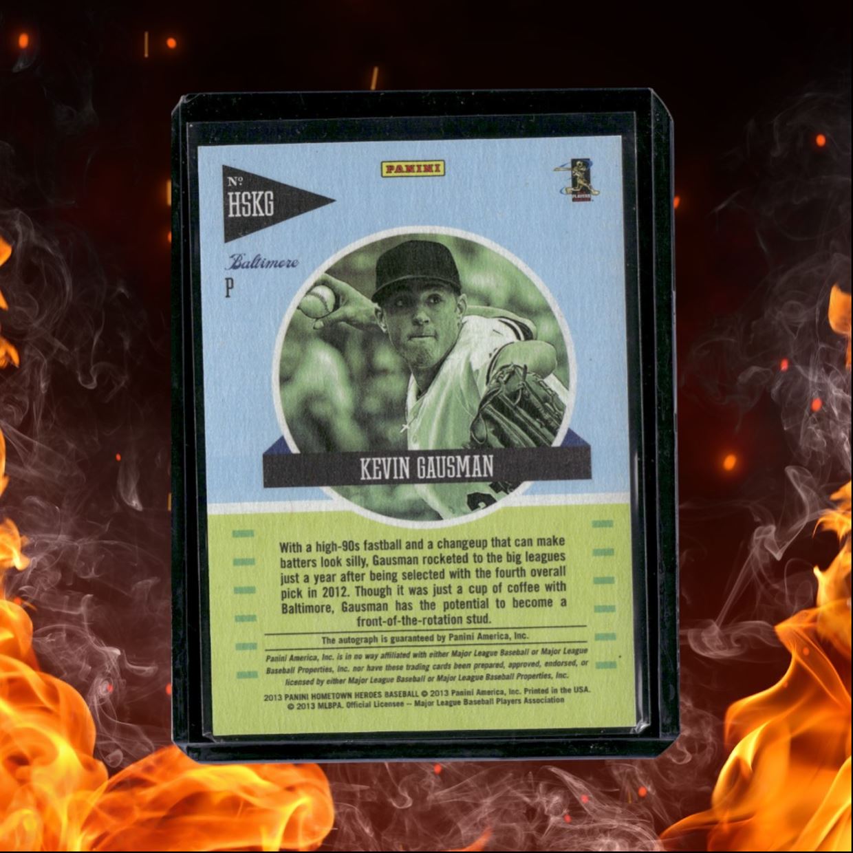 2013 Panini Hometown Heroes Kevin Gausman Signatures Rookie Auto #HSKG