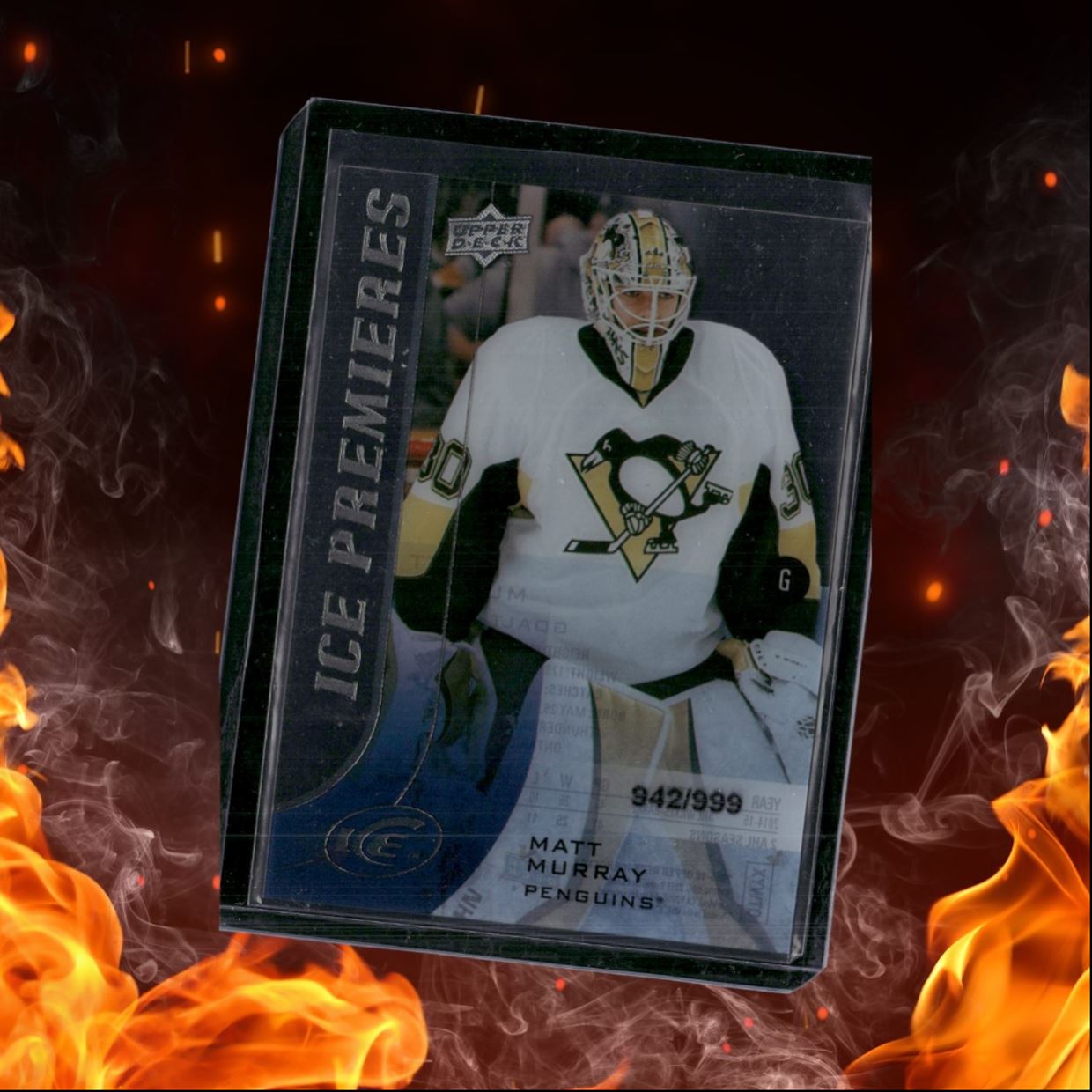 2015-16 Upper Deck Ice Matt Murray Premieres Rookie 942/999 #170