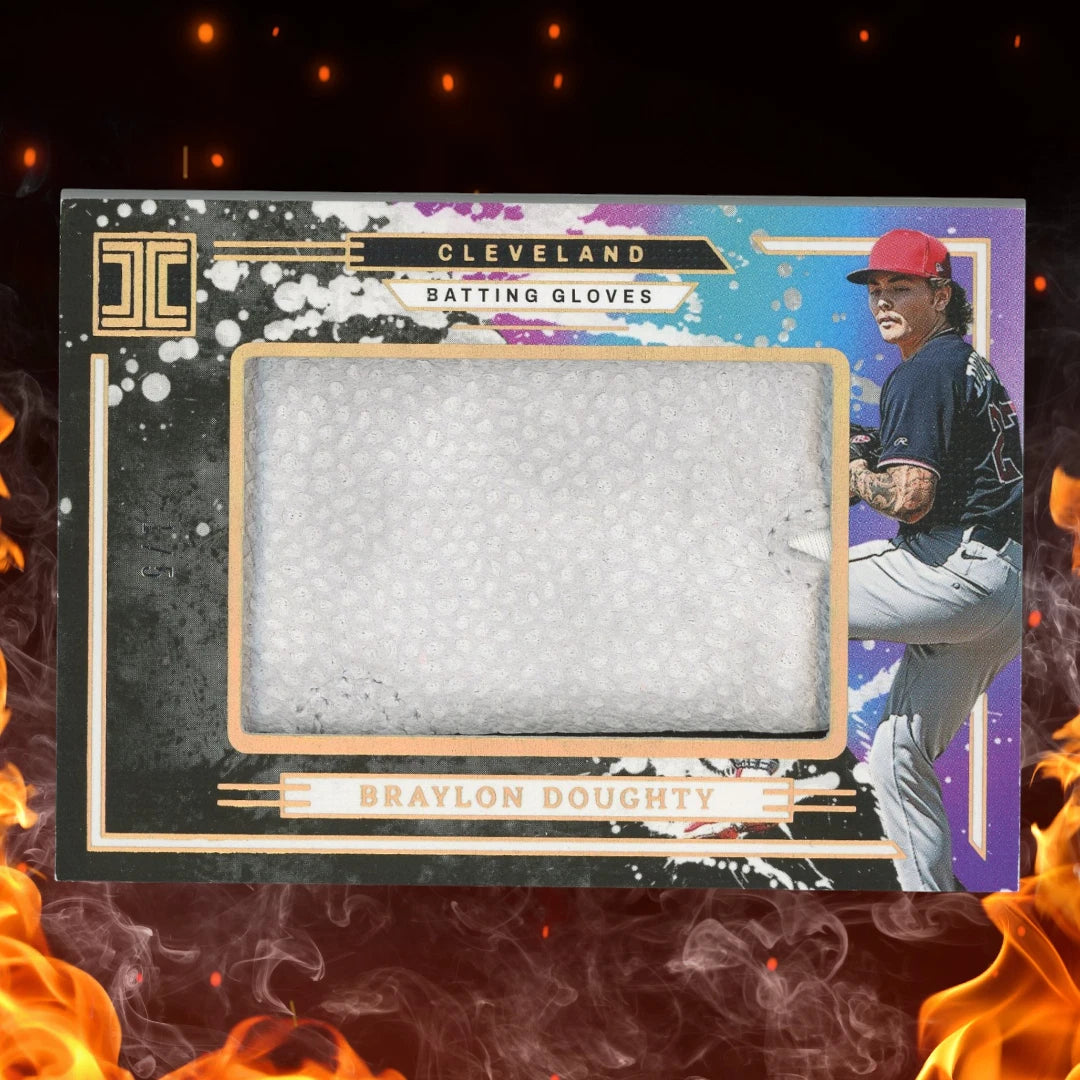 2025 Panini Impeccable BRAYLON DOUGHTY Batting Glove /5 #IJP-BD