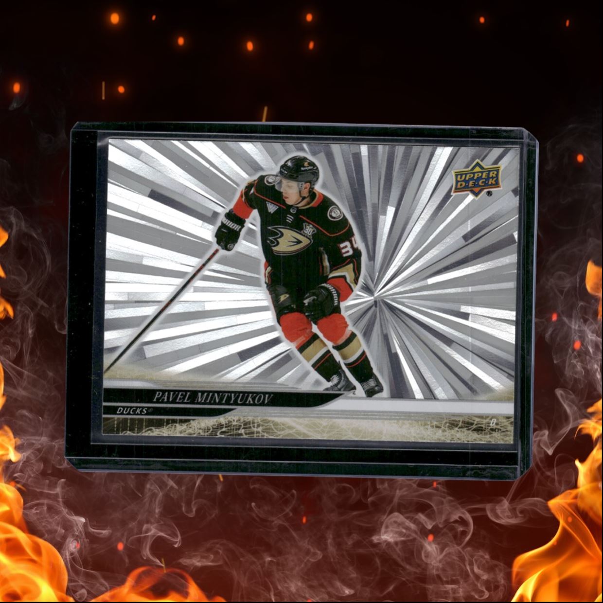 2024-25 Upper Deck Pavel Mintyukov Silver Outburst #4