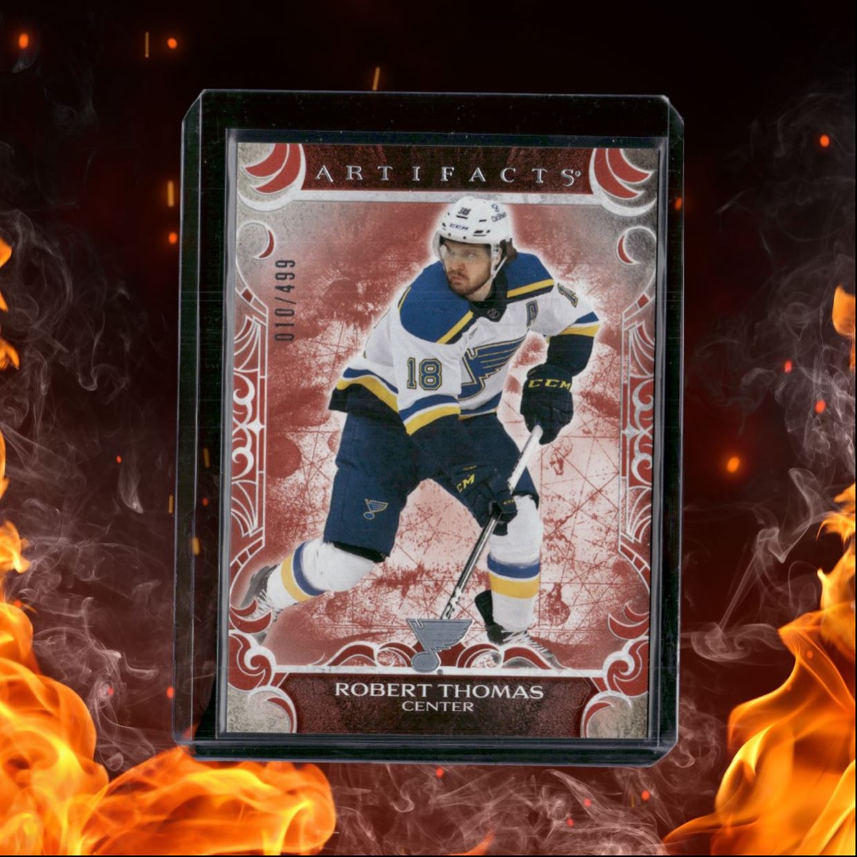 2024-25 Upper Deck Artifacts Robert Thomas Ruby 010/499 #26