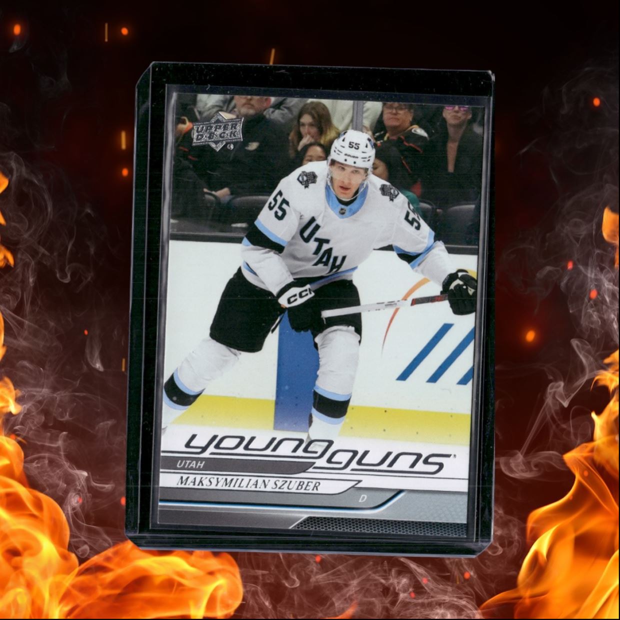 2024-25 Upper Deck Maksymilian Szuber Young Guns (A) Rookie #456