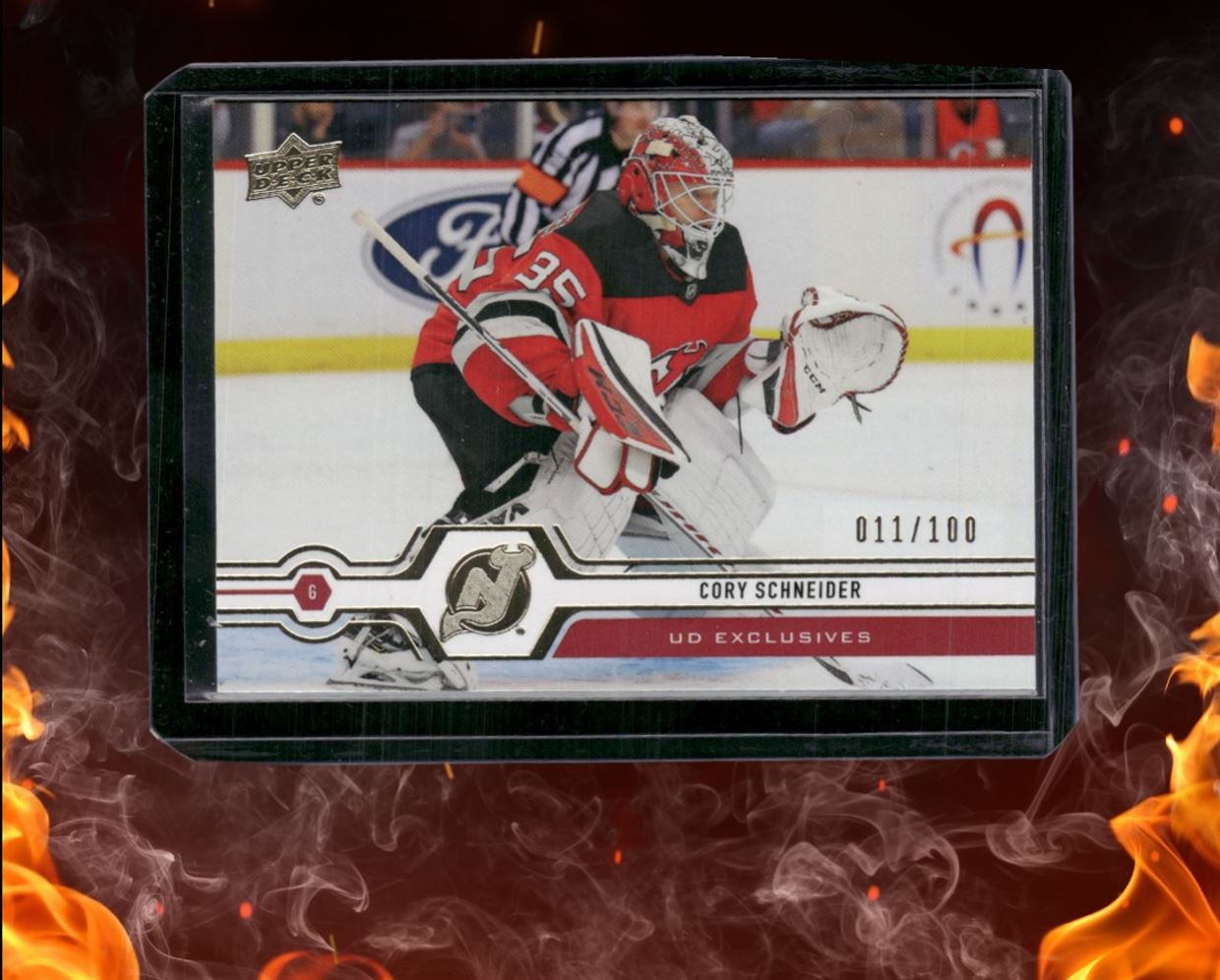 2019-20 Upper Deck Cory Schneider UD Exclusives 011/100 #333