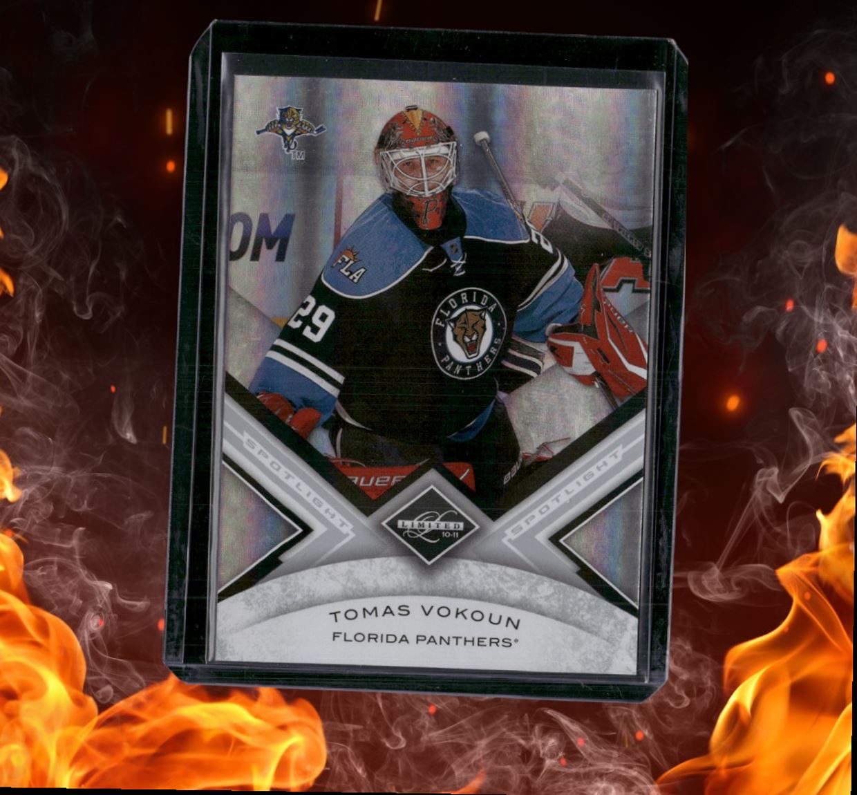2010-11 Panini Limited Tomas Vokoun Silver Spotlight Bookend 49/49 #29