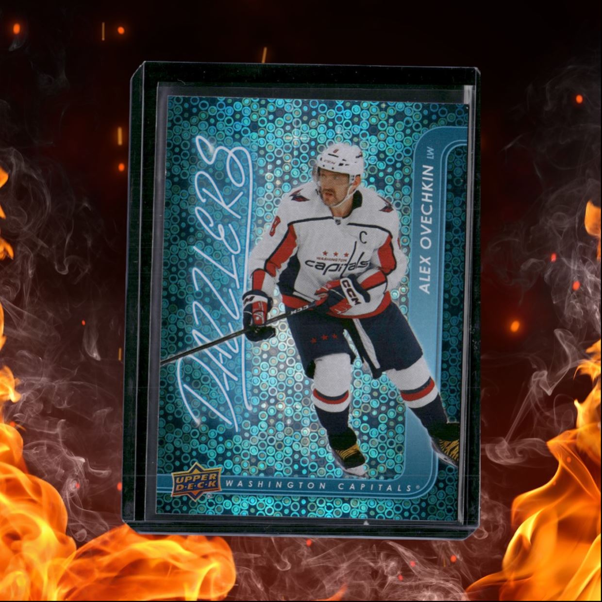 2024-25 Upper Deck Alex Ovechkin Dazzlers Blue #DZ-97