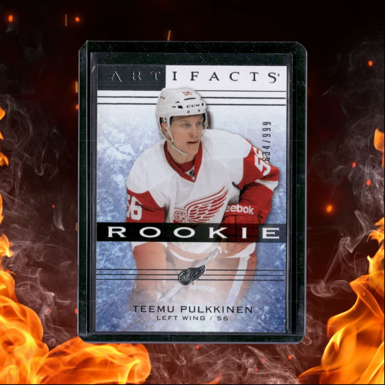 2014-15 Upper Deck Artifacts Teemu Pulkkinen Rookie 634/999 #139