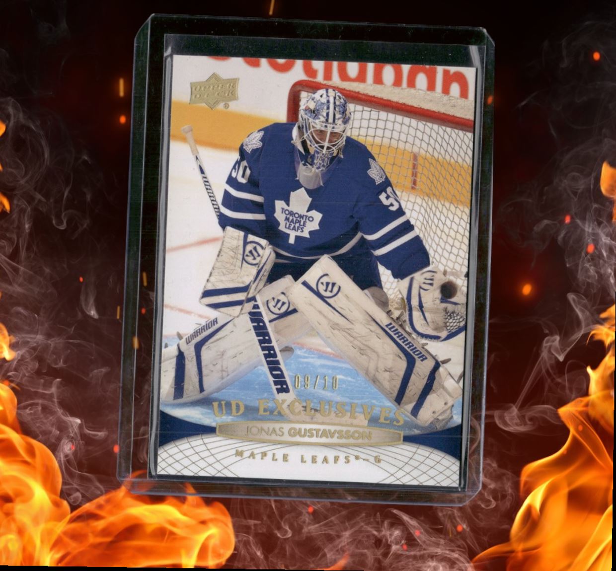 2011-12 Upper Deck Jonas Gustavsson UD Exclusives Spectrum 09/10 #277