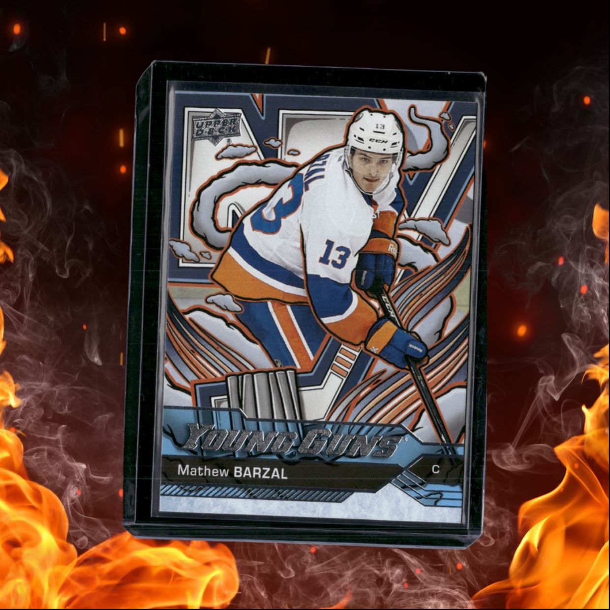 2024-25 Upper Deck Mathew Barzal Renewed Young Guns #458
