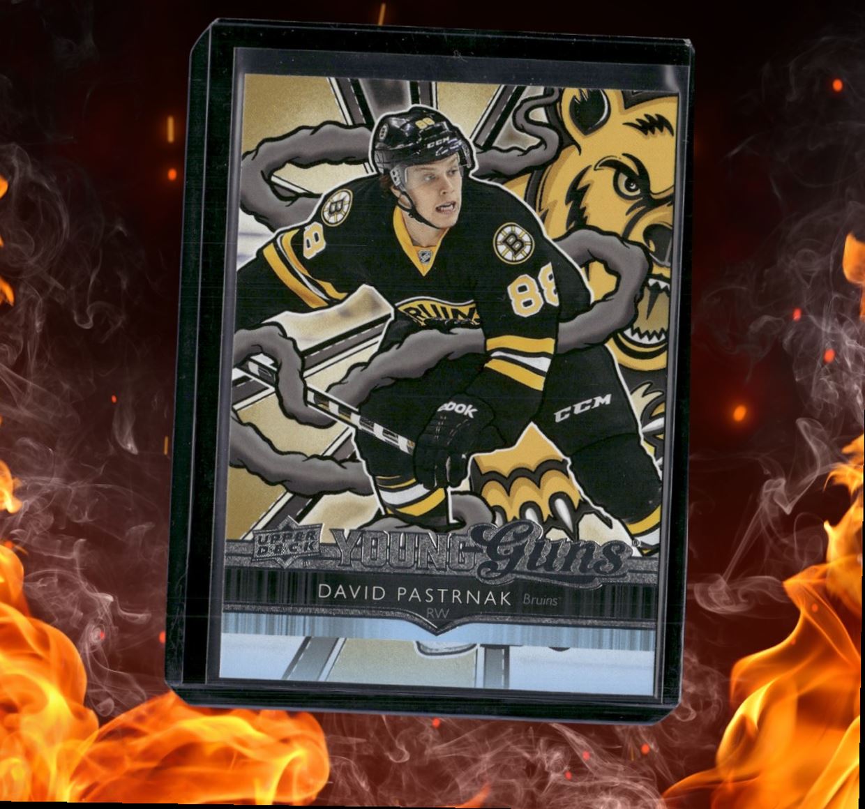 2024-25 Upper Deck David Pastrnak Renewed Young Guns (B) #495