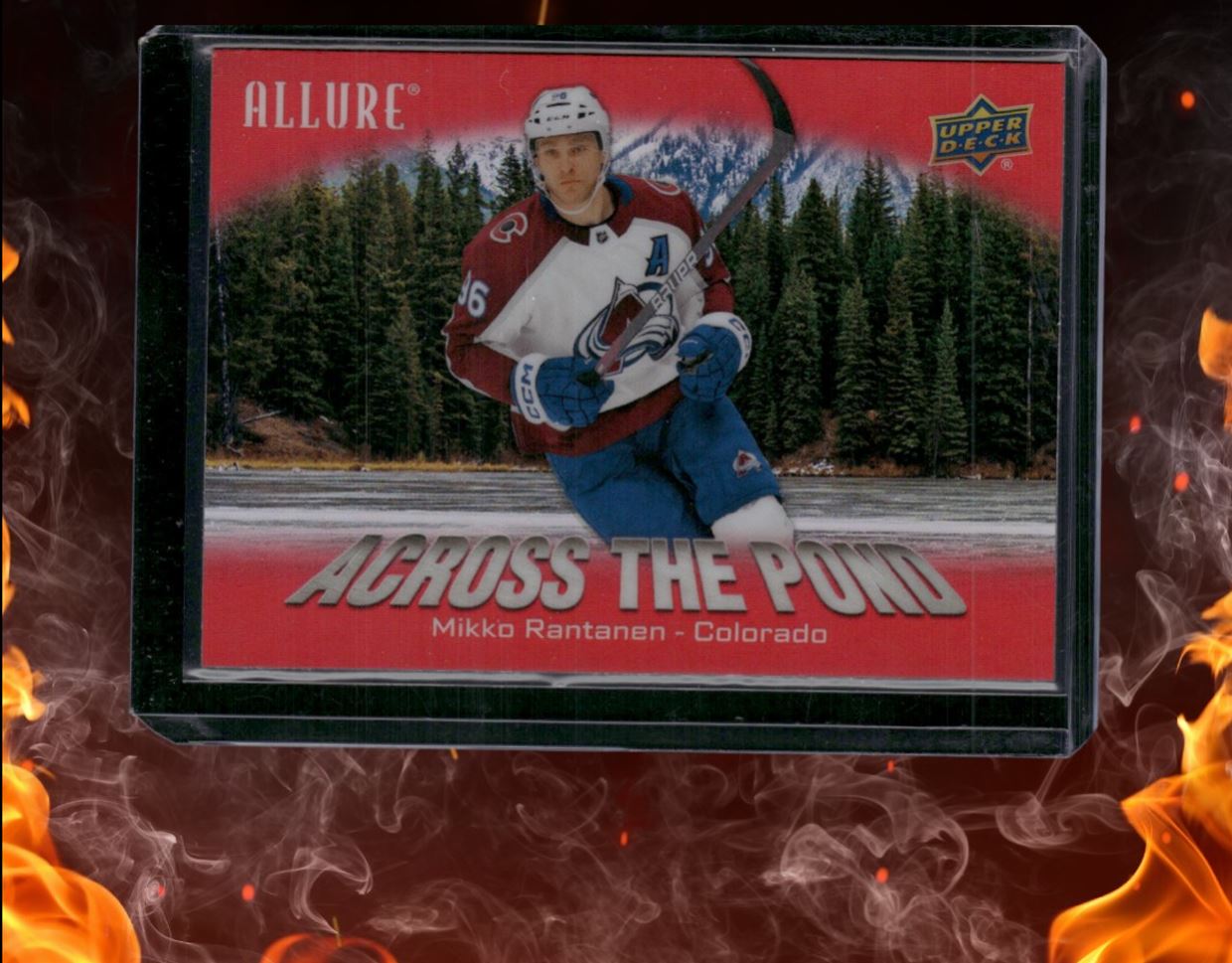 2024-25 Upper Deck Allure Mikko Rantanen Across the Pond Red #ATP-3