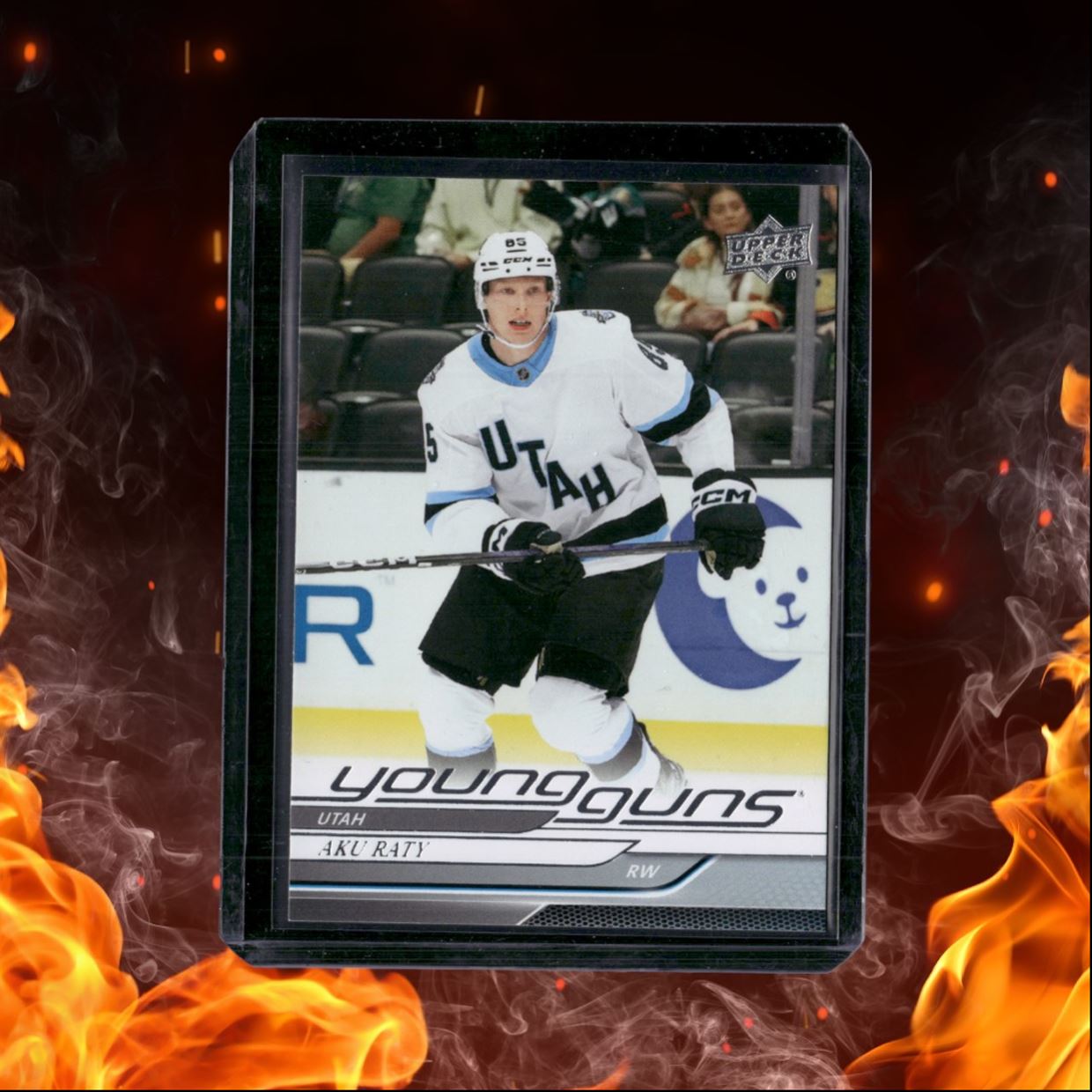 2024-25 Upper Deck Aku Raty Young Guns (F) Rookie #458