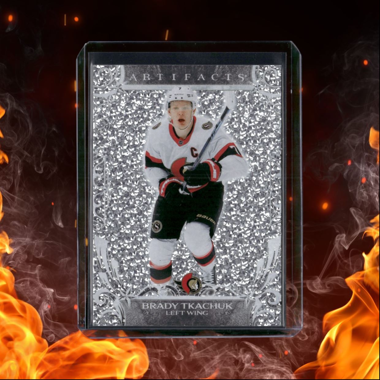 2024-25 Upper Deck Artifacts Brady Tkachuk Foilboard #127