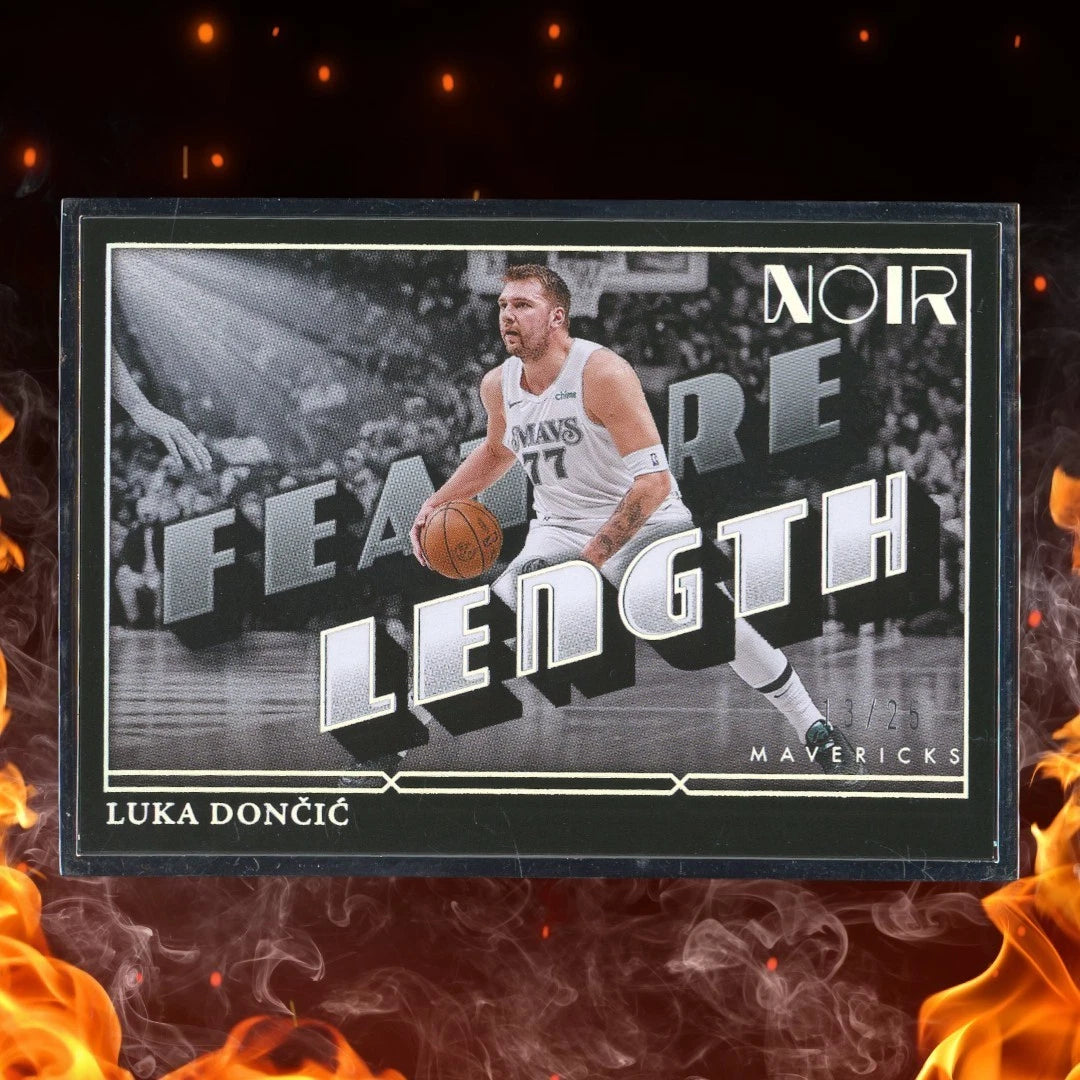 2024-25 Panini Noir LUKA DONCIC Feature Length #259