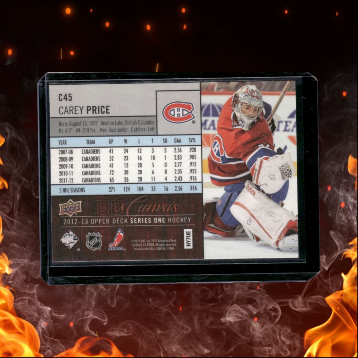 2018-19 Upper Deck Carey Price UD Canvas #C45