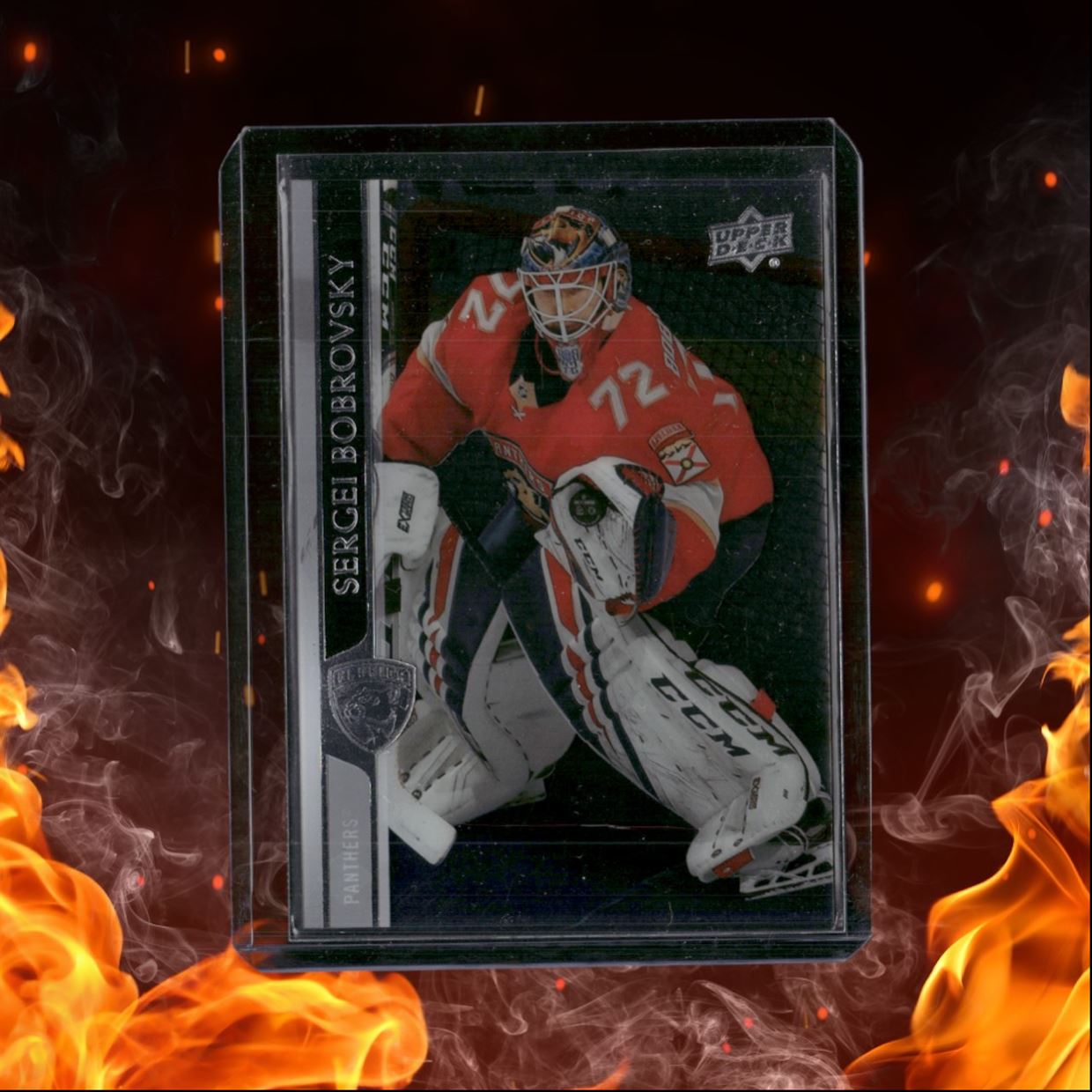2020-21 Upper Deck Sergei Bobrovsky Clear Cut SSP #79
