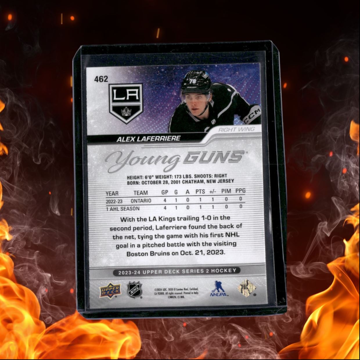 2023-24 Upper Deck Alex Laferriere Young Guns Rookie #462