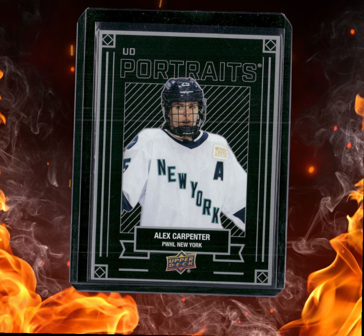 2024-25 Upper Deck PWHL Alex Carpenter UD Portraits #P-5
