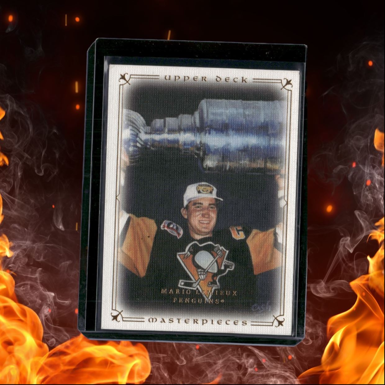 2008-09 Upper Deck Masterpieces Mario Lemieux (A) #11