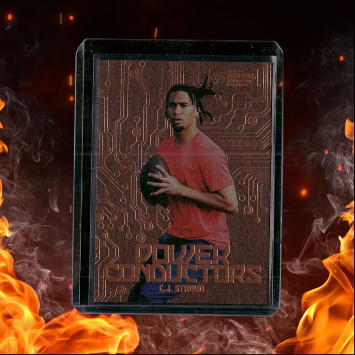 2024 Metal Universe Champions C.J. Stroud Power Conductors SP #PC-5