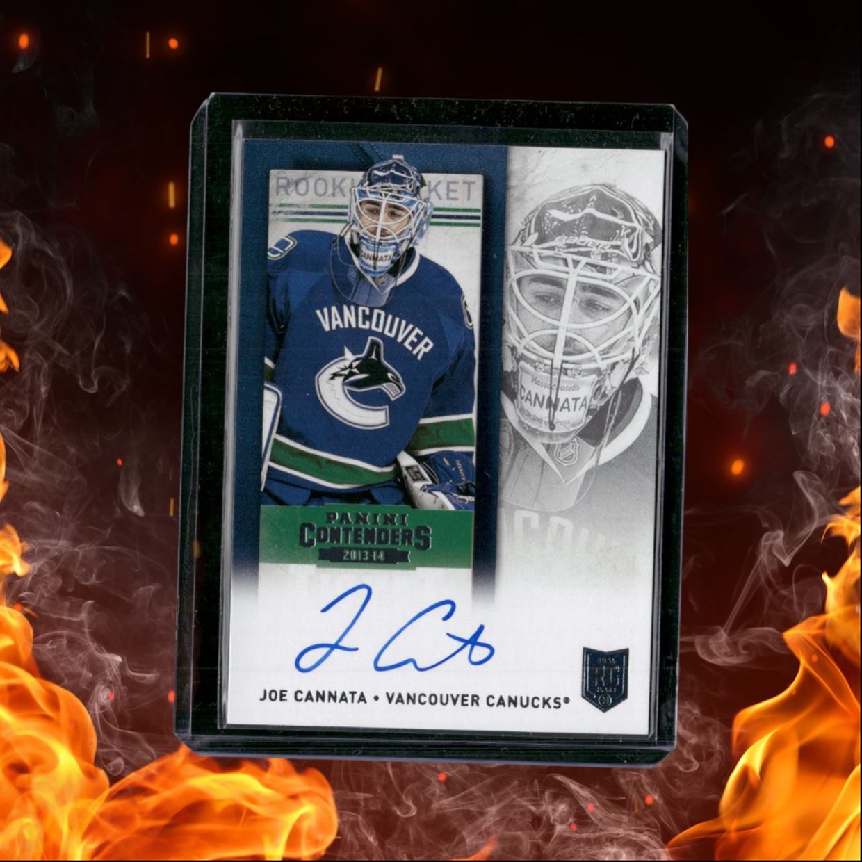 2013-14 Panini Contenders Joe Cannata Rookie Auto #169