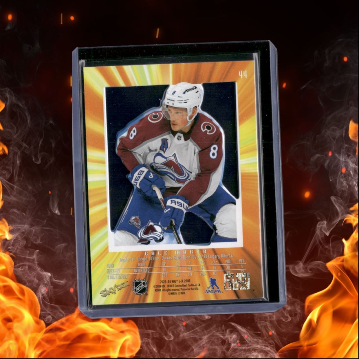 2023-24 SkyBox EX 2000 Cale Makar (A) #44