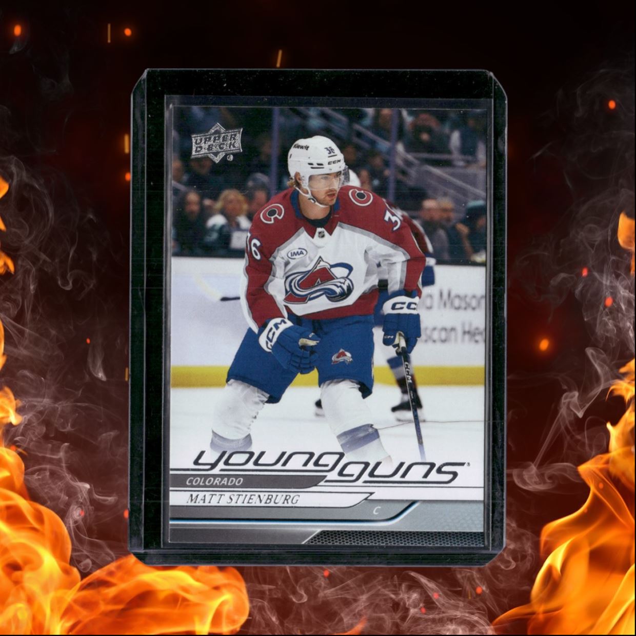 2024-25 Upper Deck Matt Stienburg Young Guns (F) Rookie #486