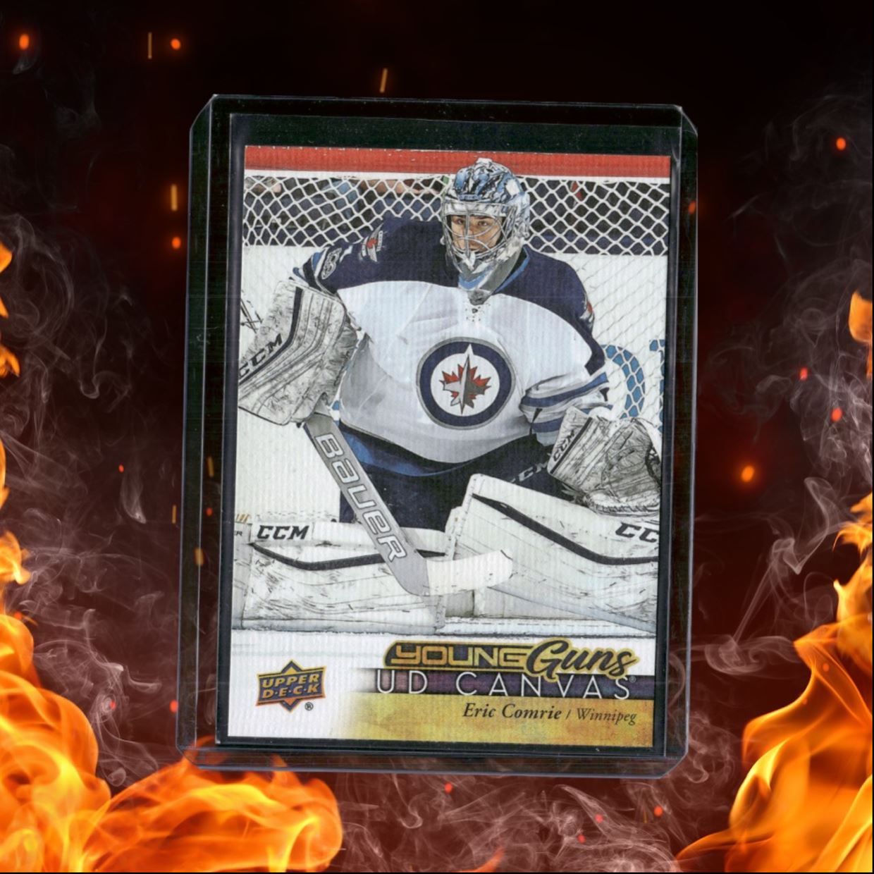 2017-18 Upper Deck Eric Comrie Canvas Young Guns Rookie #C218