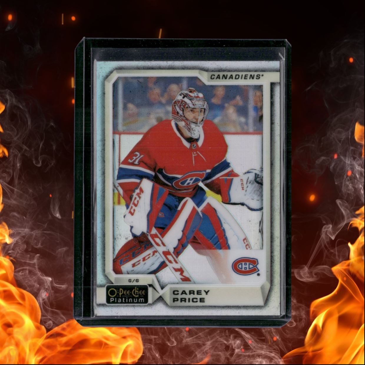 2018-19 O-Pee-Chee Platinum Carey Price Rainbow #15