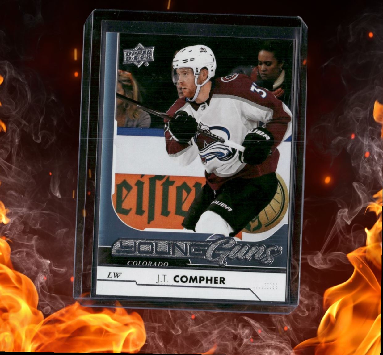 2017-18 Upper Deck J.T. Compher Young Guns Rookie #480