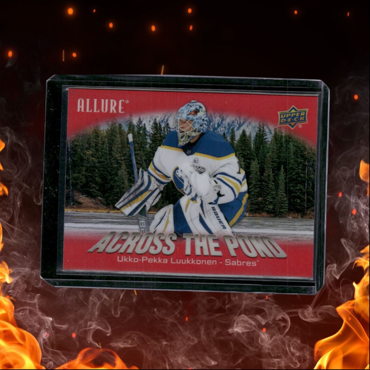 2024-25 Upper Deck Allure Ukko-Pekka Luukonen Across the Pond Red #ATP-7