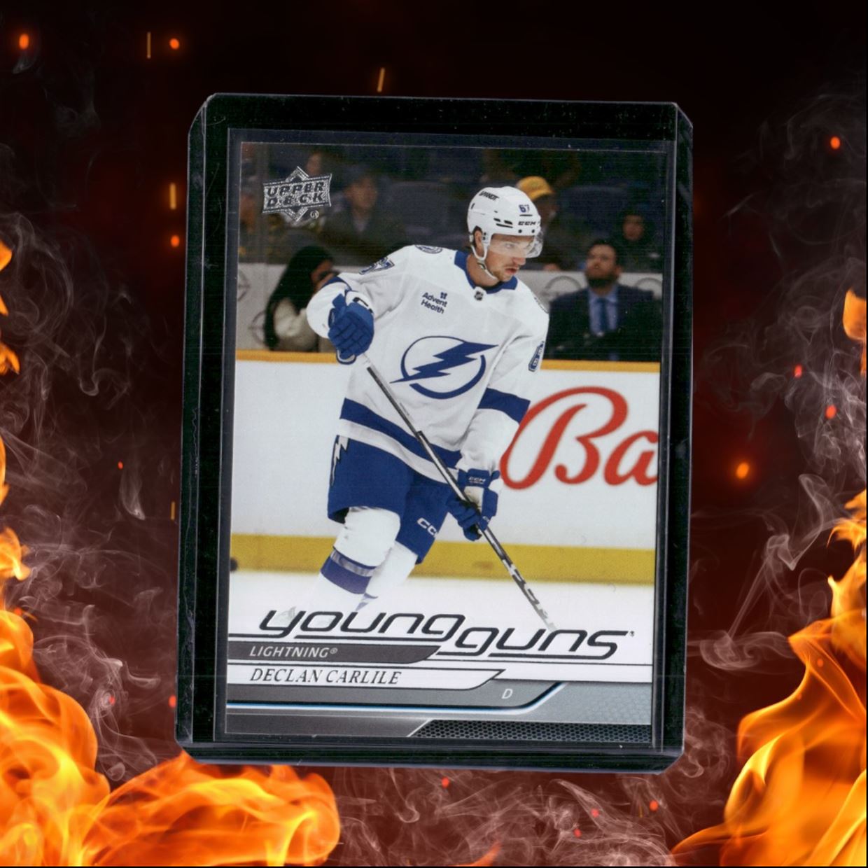 2024-25 Upper Deck Declan Carlile Young Guns (B) Rookie #467