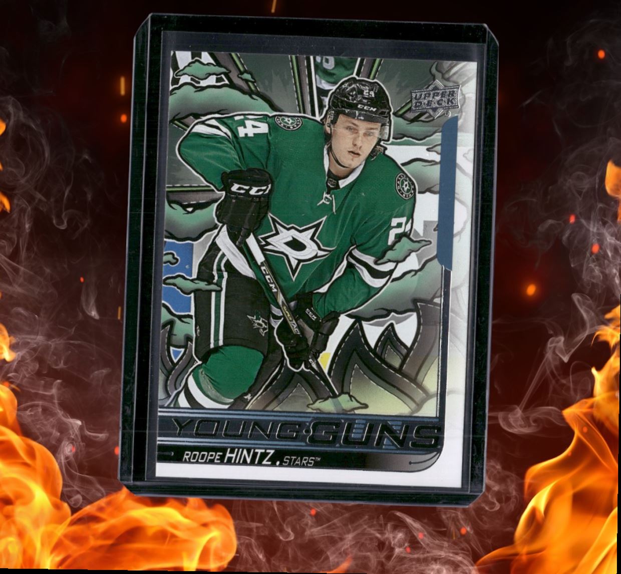 2024-25 Upper Deck Roope Hintz Renewed Young Guns #202
