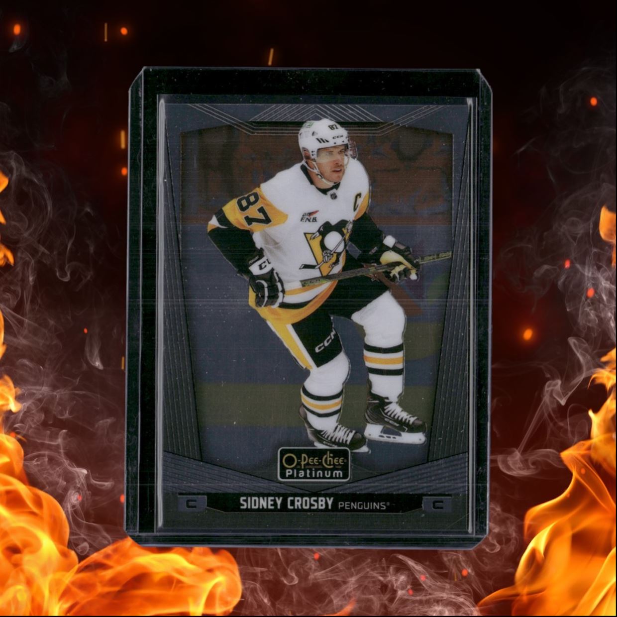 2024-25 O-Pee-Chee Sidney Crosby Platinum Preview #P-SC