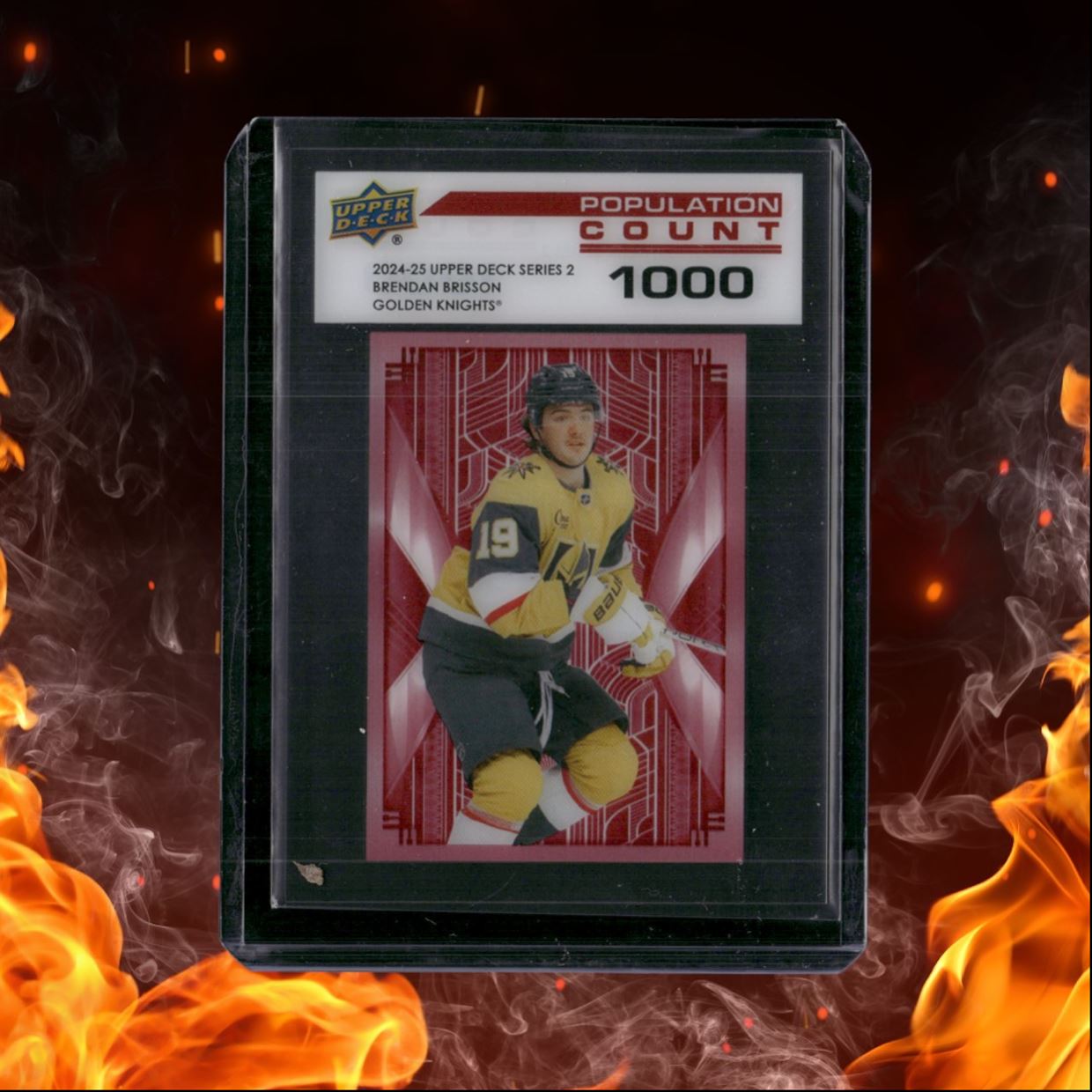 2024-25 Upper Deck Brendan Brisson Population Count 1000 Rookie /1000 #PC-57