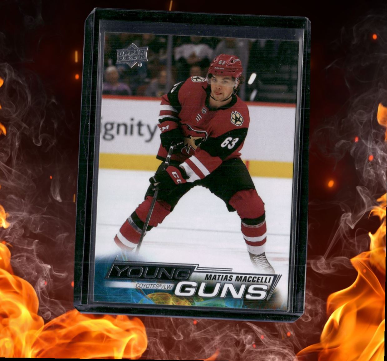 2022-23 Upper Deck Matias Maccelli Young Guns (C) Rookie #216
