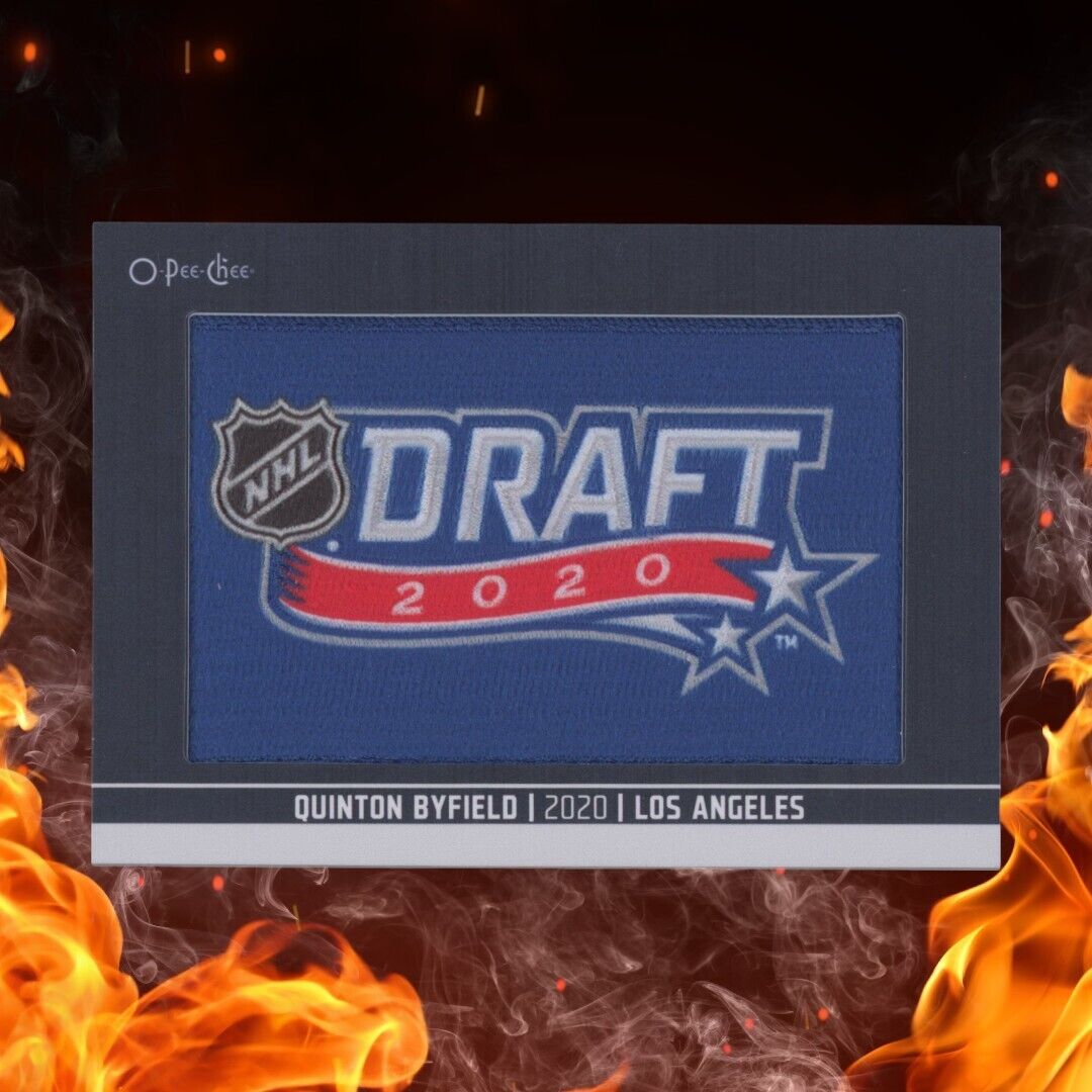 2024-25 O-Pee-Chee QUINTON BYFIELD First Round Draft Patch #DP-13 SP