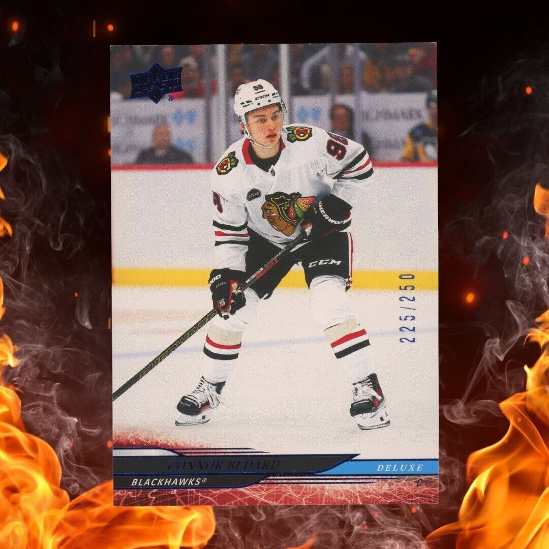 2024-25 Upper Deck CONNOR BEDARD /250 Deluxe #42 2nd Year