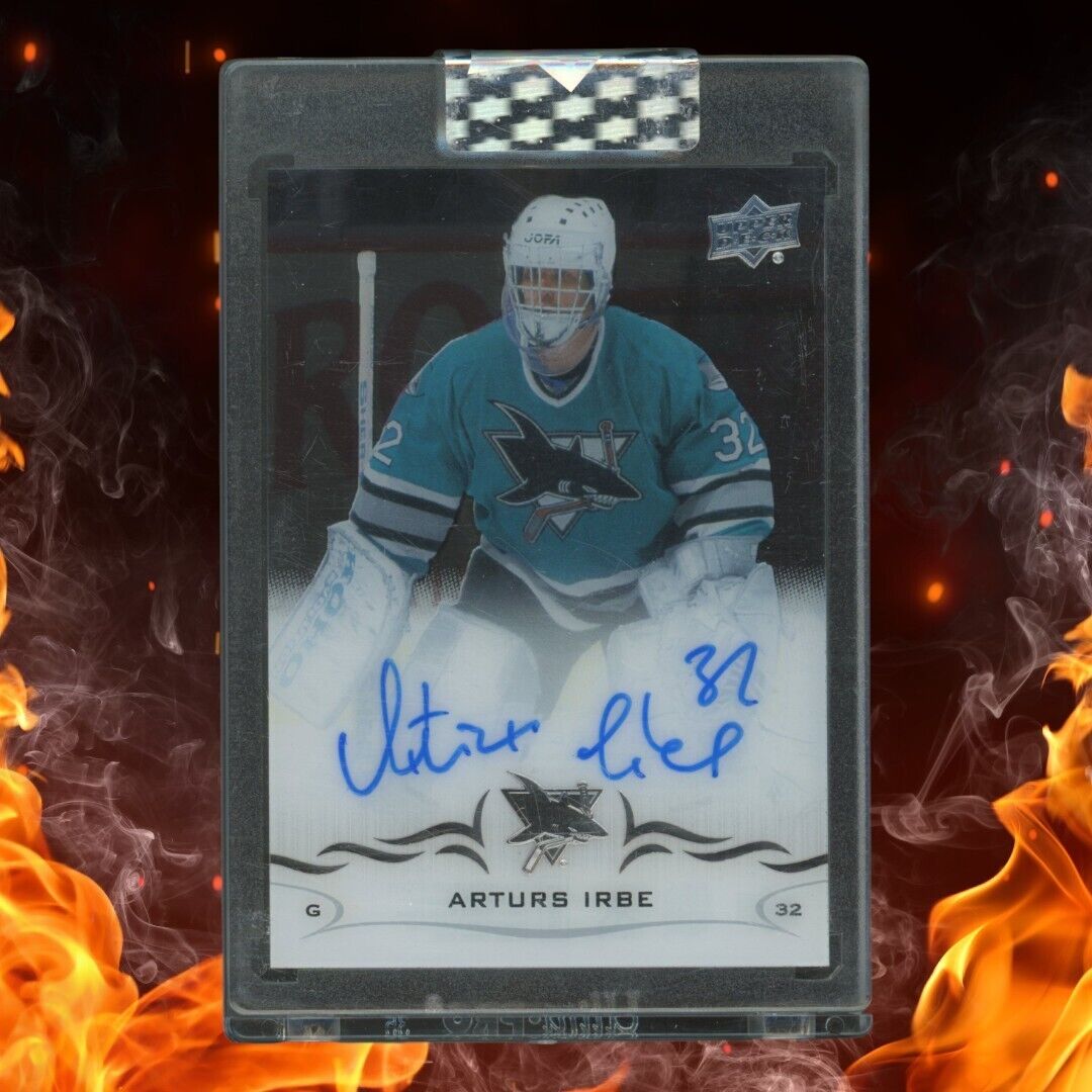 2018-19 Upper Deck Clear Cut ARTURS IRBE Auto #CC-AI