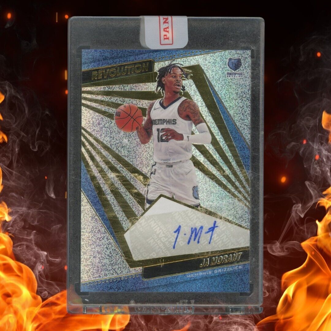 2021-22 Panini Revolution JA MORANT Auto #AG-JMT Panini Sealed