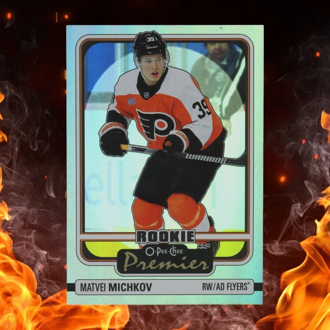 2024-25 O-Pee-Chee MATVEI MICHKOV Rookie Premier #P-98 SP