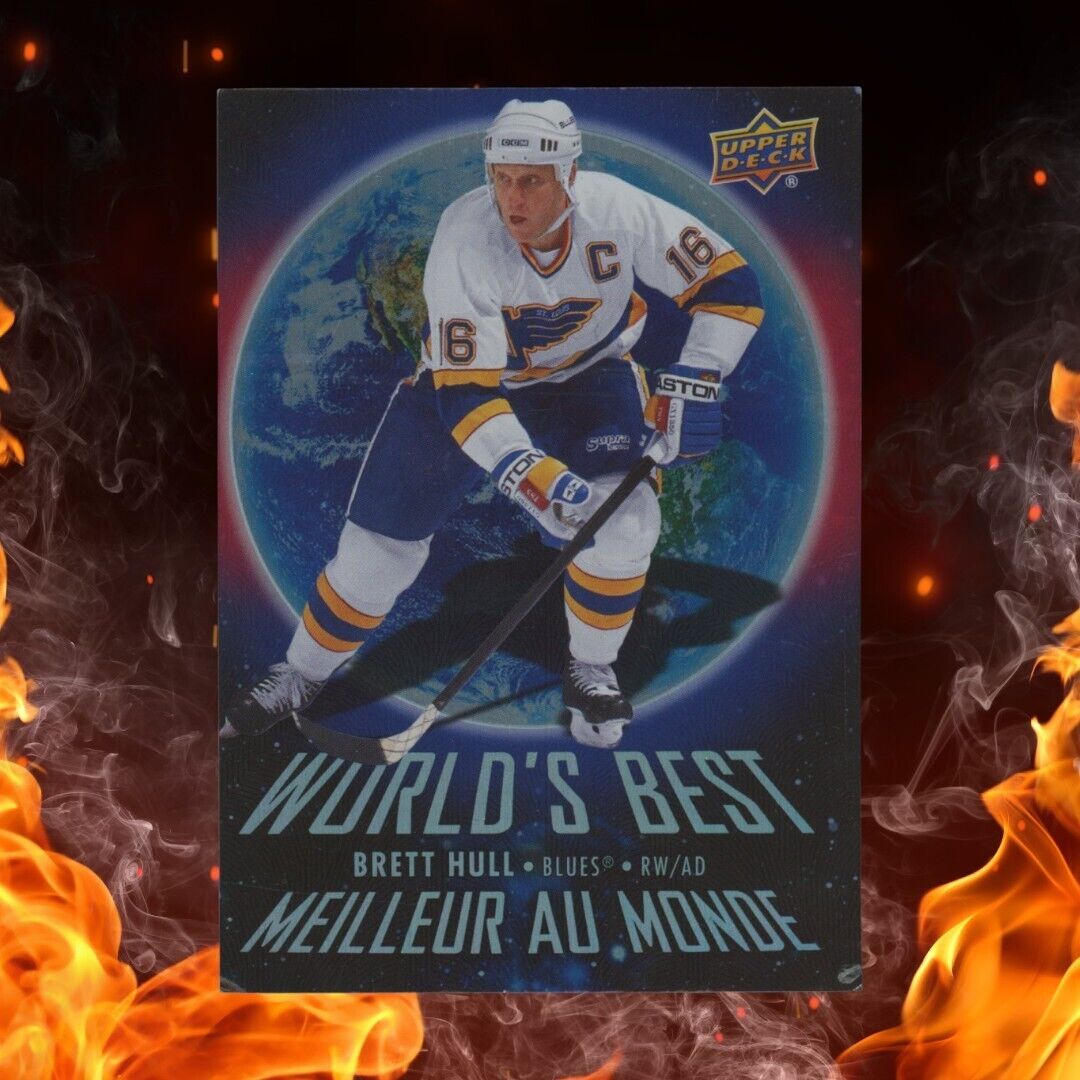 2023-24 Upper Deck Tim Hortons BRETT HULL World's Best #WB-2 SSP