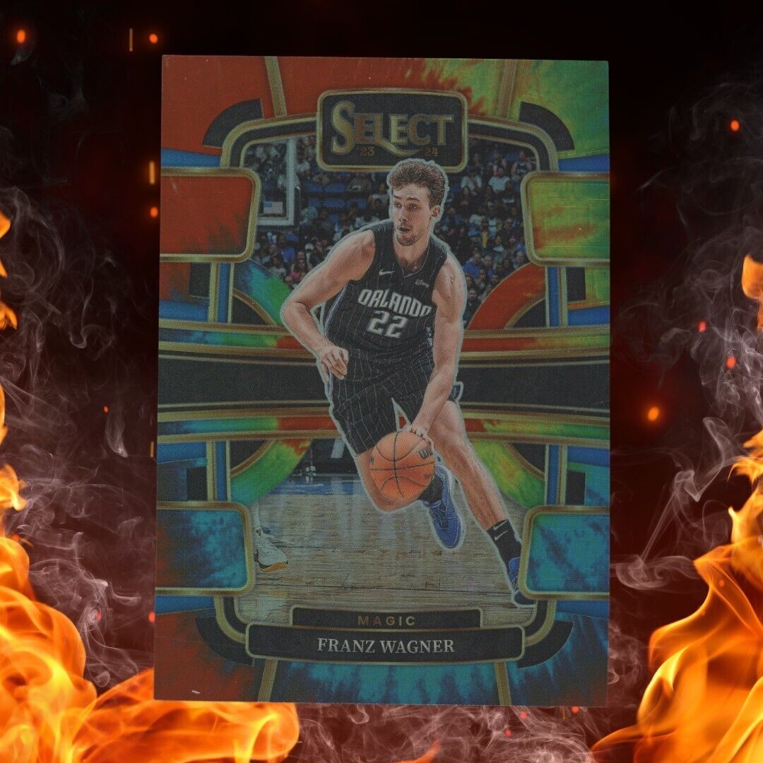 2023-24 Panini Select FRANZ WAGNER /25 Tie-Dye Prizm #17 Concourse