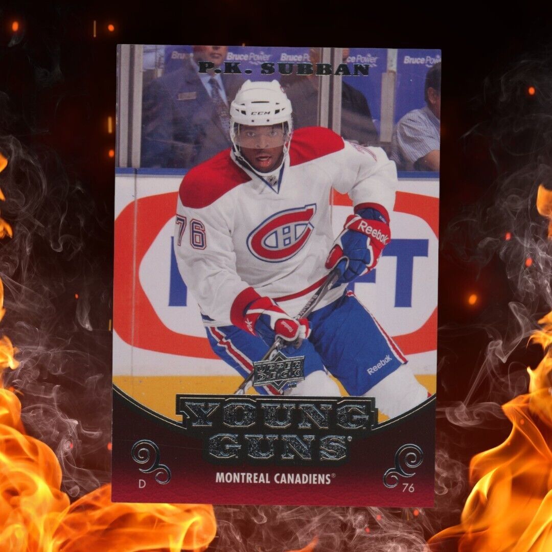 2010-11 Upper Deck P.K. SUBBAN Young Guns #231 Rookie