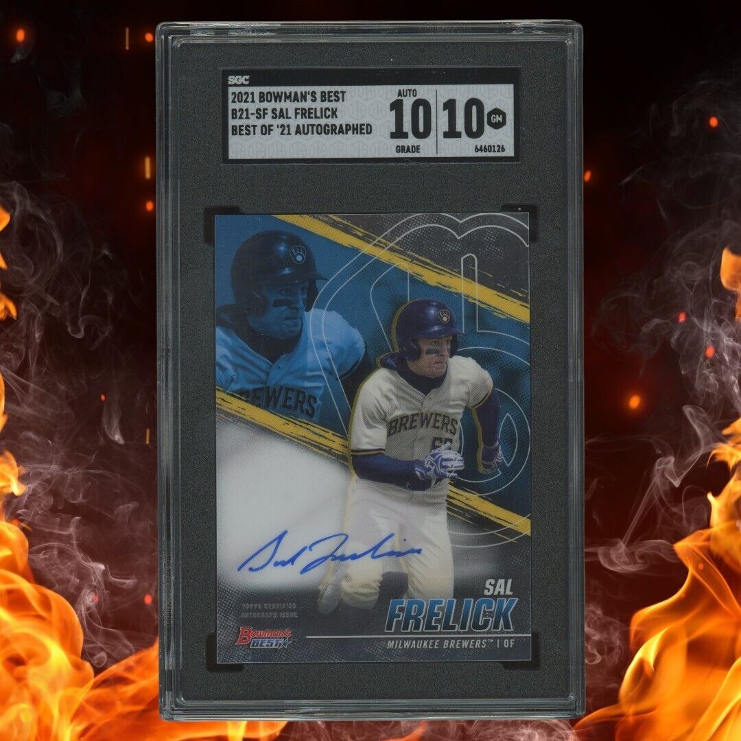 2021 Bowman's Best SAL FRELICK Best of '21 Auto SGC 10 | 10 #B21-SF